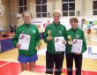 Uzvarētājas (no kreisās - Jekaterina Bogdanova, Aldona Homiča un Vera Gurtajute).