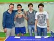 Слева В.Толкачев, Д.Рейнхолдс, А.Рейнхолдс, Л.Маслов - 15.06.2013.