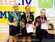 Fotogrāfijā no kreisās - I.Pašķenko, A.Homiča, V.Naumova, Jēkabpils, 18.01.2015.