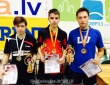 Fotogrāfijā no kreisās - A.Maskoļonoks, J.Svīķis, M.Jovļevs, Jēkabpils, 18.01.2015.