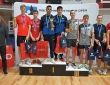 Fotogrāfijā Estonian Open godalgoto vietu ieguvēji komandu konkurencē. 